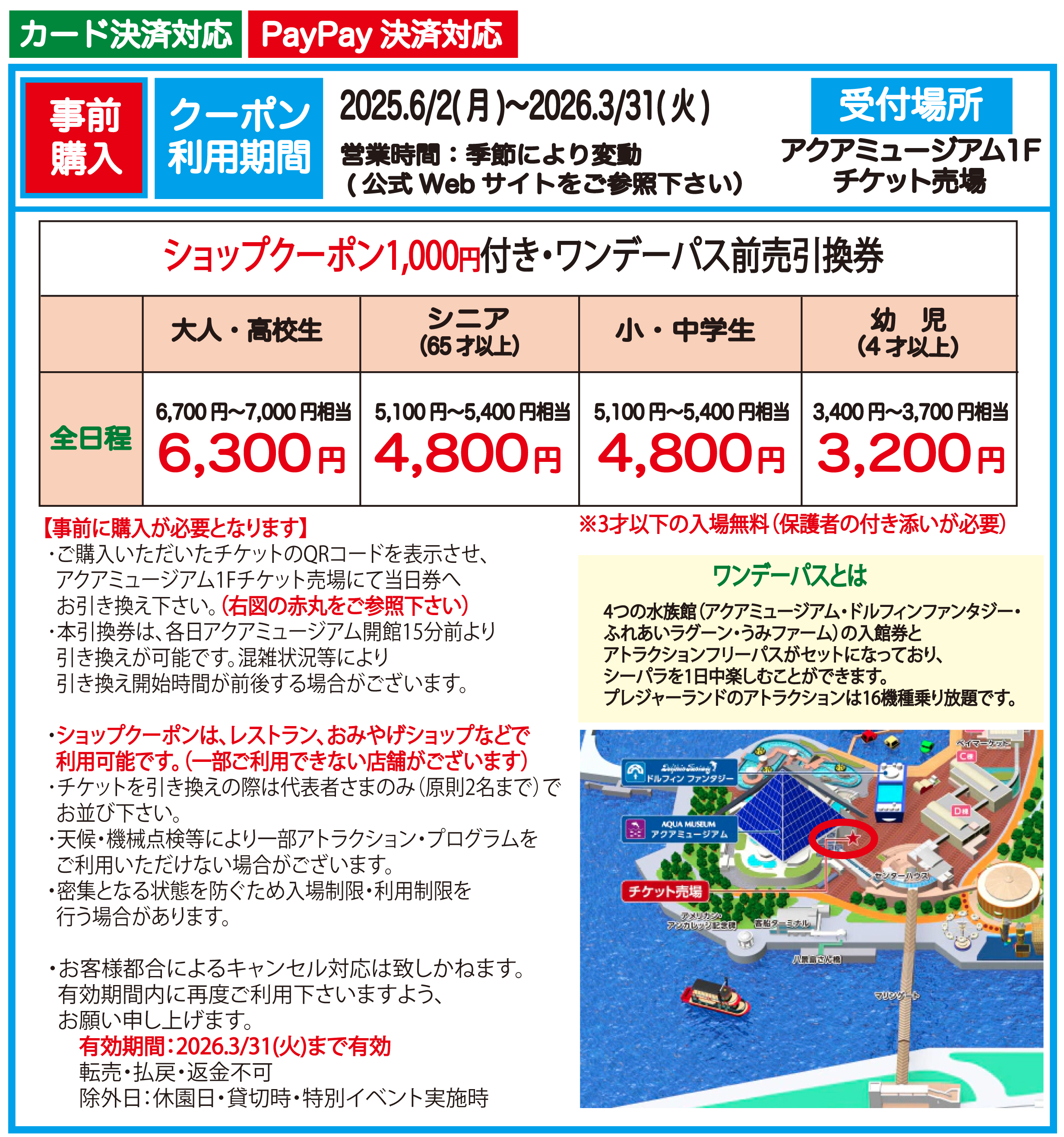 紙チケット