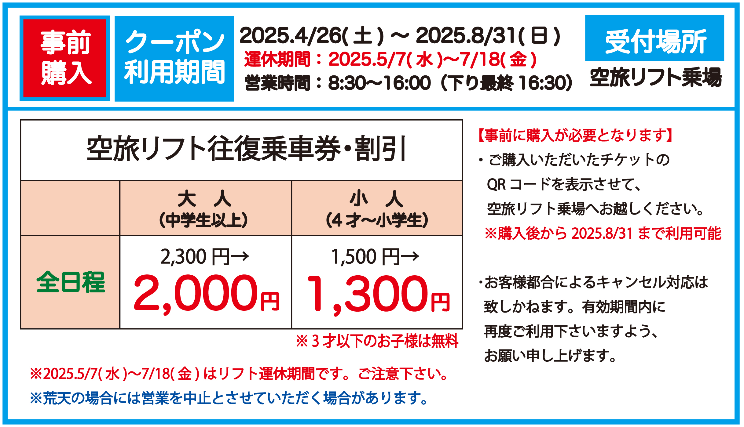 紙チケット