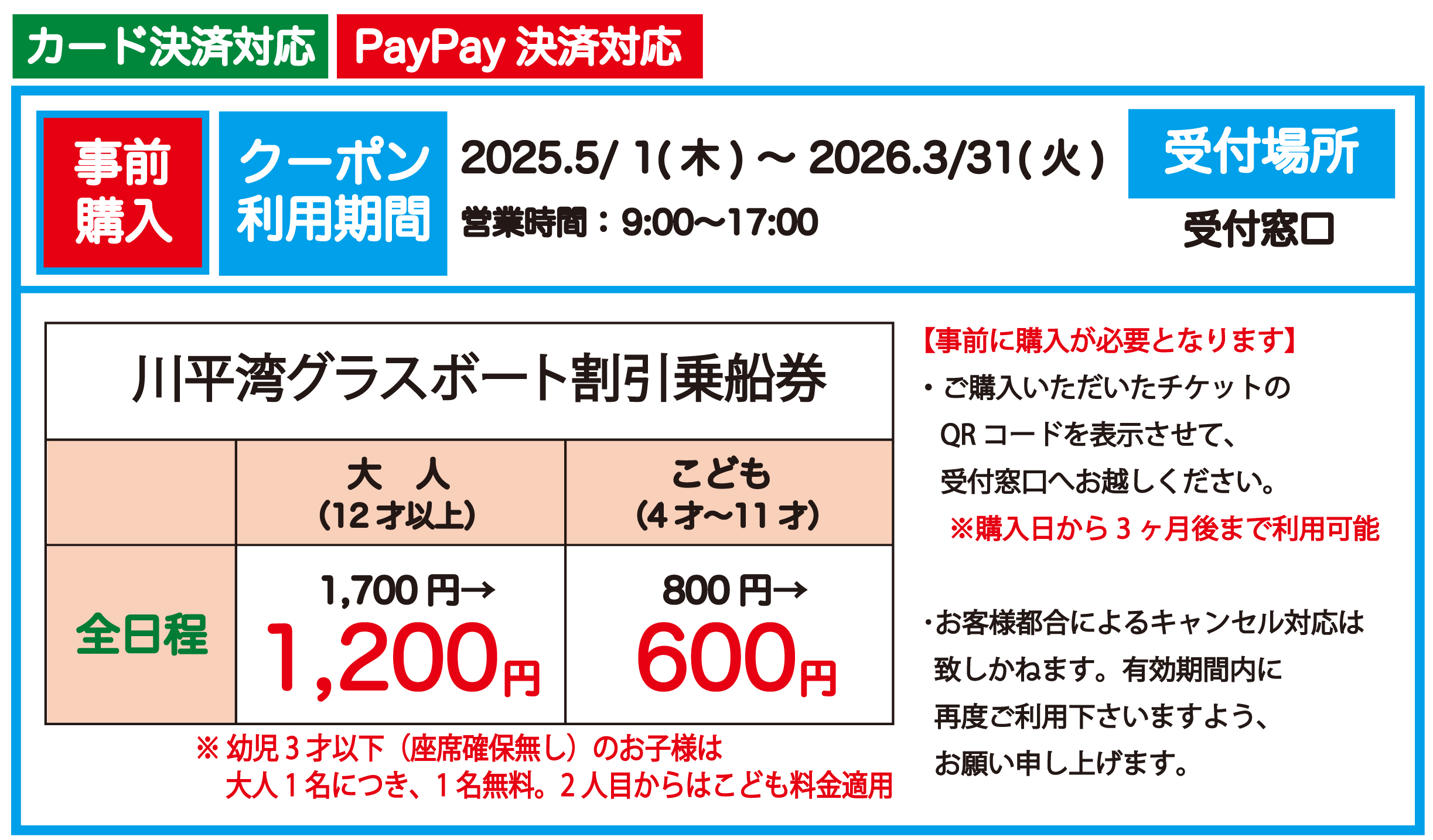 紙チケット