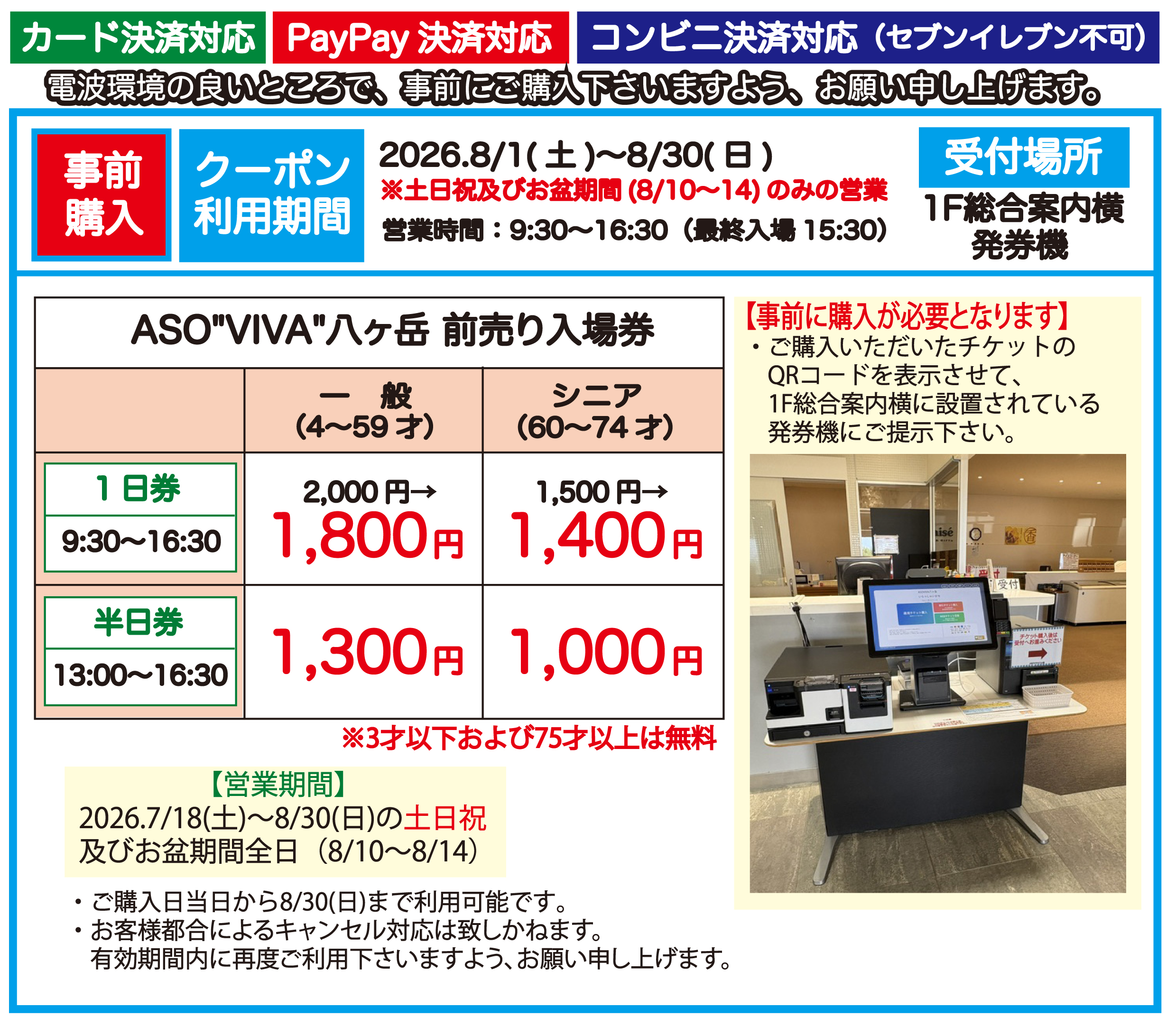 紙チケット