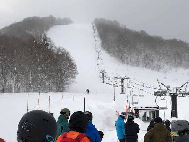 降り過ぎた朝は・・・