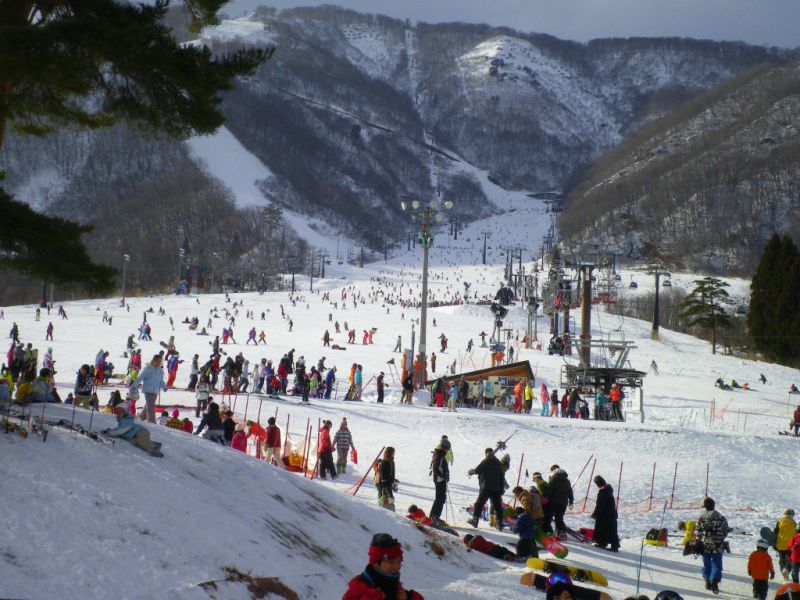 強風、雪不足で大変でした