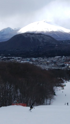 軽井沢プリンスと浅間山