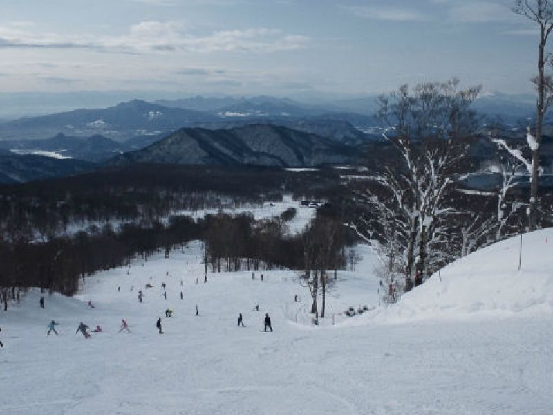 固い雪面
