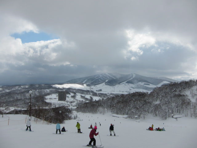 2012/2/17（金）　ルスツスキー場の速報