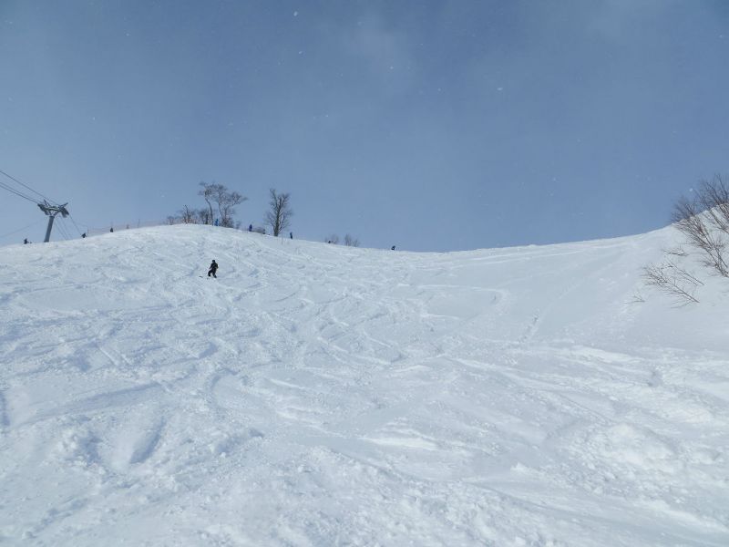 非圧雪エリアが多くあります