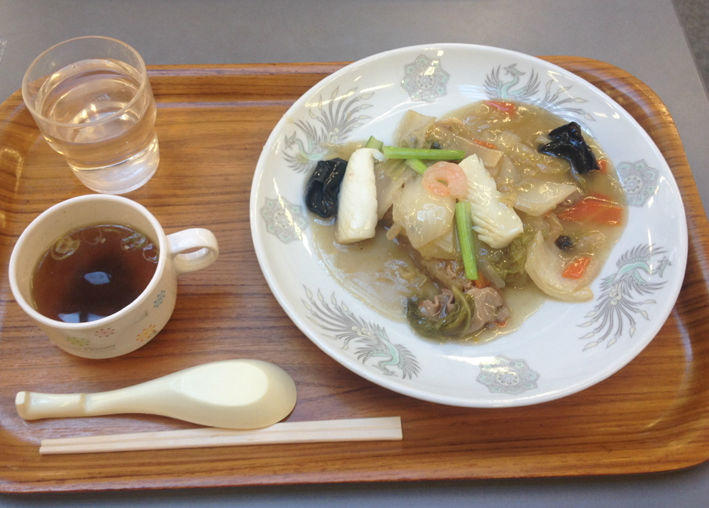 レストランバウムの海鮮おこげ