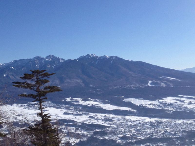 富士山より八ヶ岳