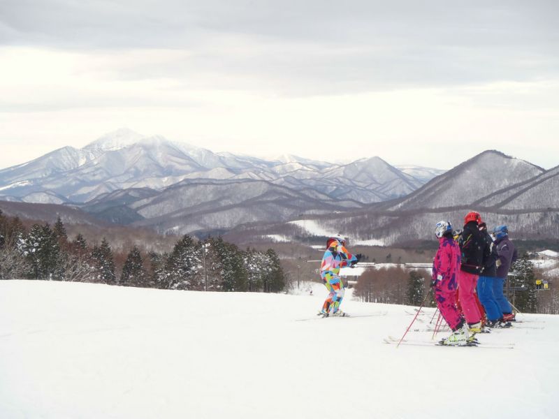 快晴の箕輪は見晴らし最高