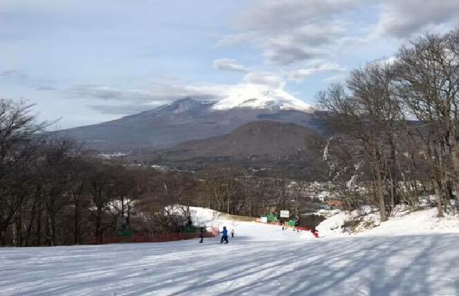 浅間山の景色がとてもきれいです