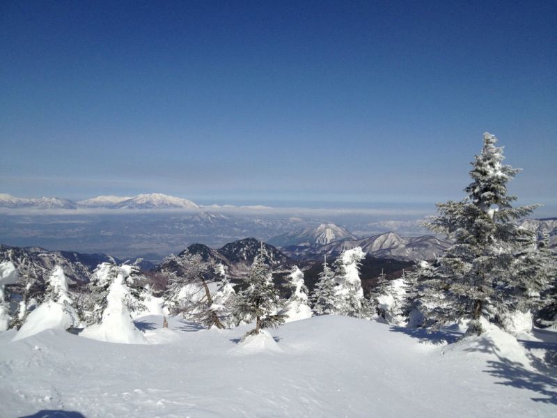 雪質最高！眺め最高！